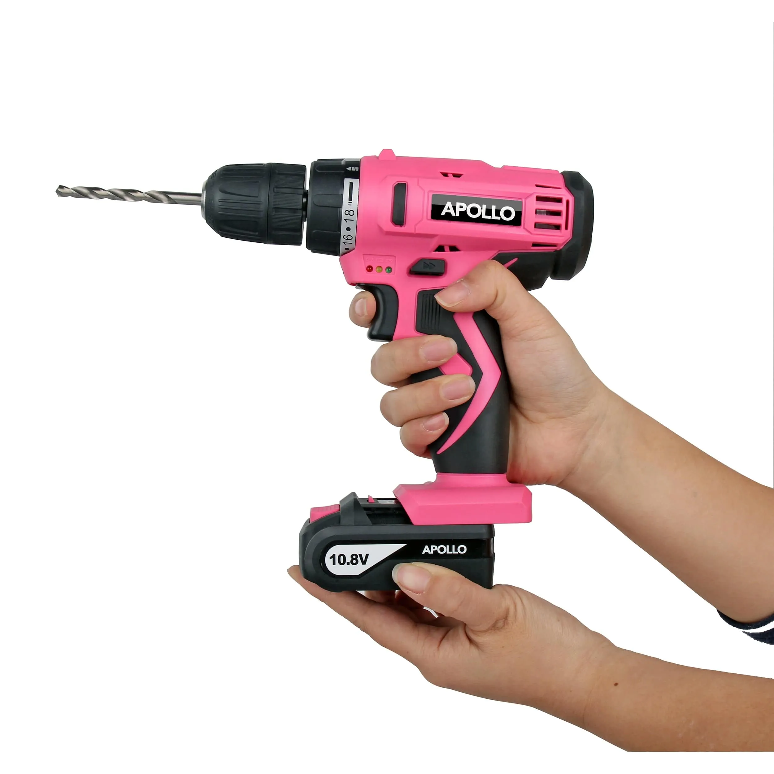 10.8 V Lithium-Ion Cordless Drill w/ 30 Pc. Accessory Set