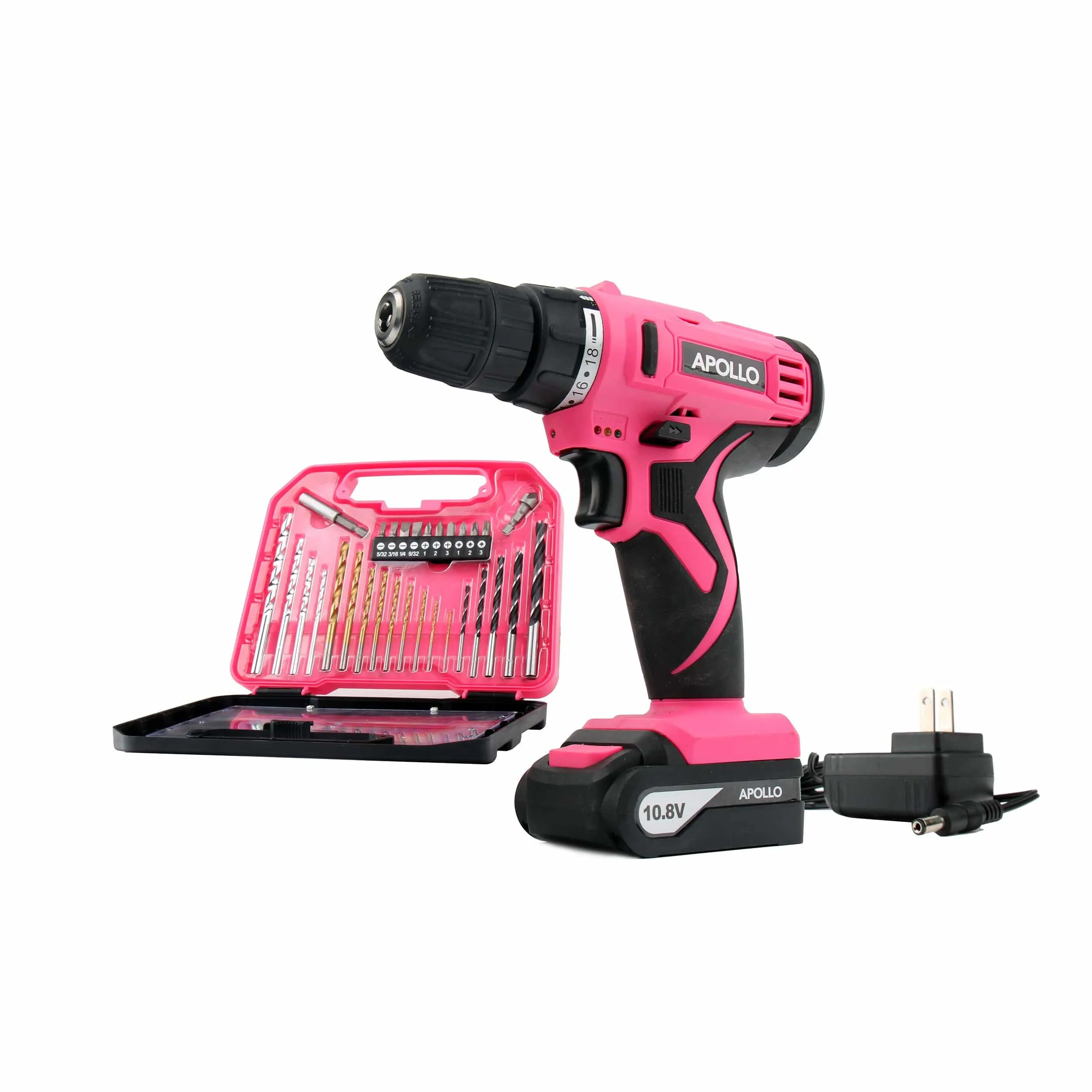 10.8 V Lithium-Ion Cordless Drill w/ 30 Pc. Accessory Set