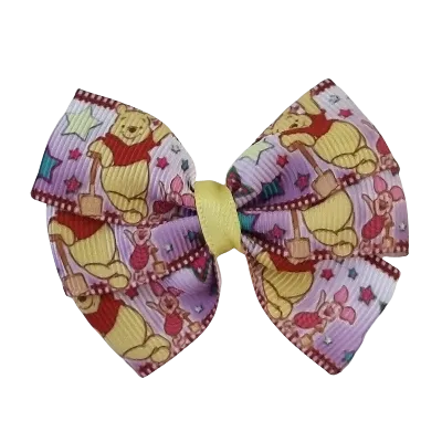 Bella Hair Bow - Winnie the Pooh in the Garden