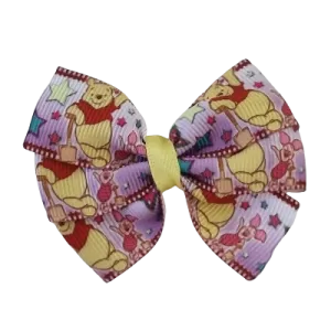 Bella Hair Bow - Winnie the Pooh in the Garden