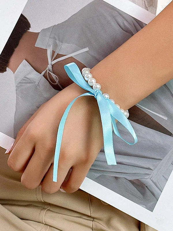 Bowknot Handmade Tied Necklaces Accessories Bracelet Accessories