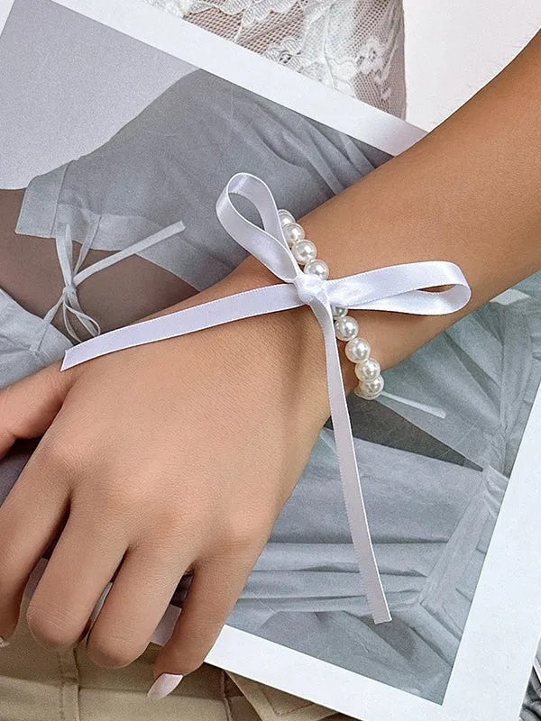 Bowknot Handmade Tied Necklaces Accessories Bracelet Accessories