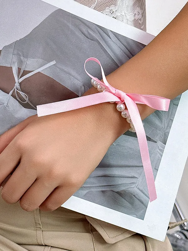 Bowknot Handmade Tied Necklaces Accessories Bracelet Accessories