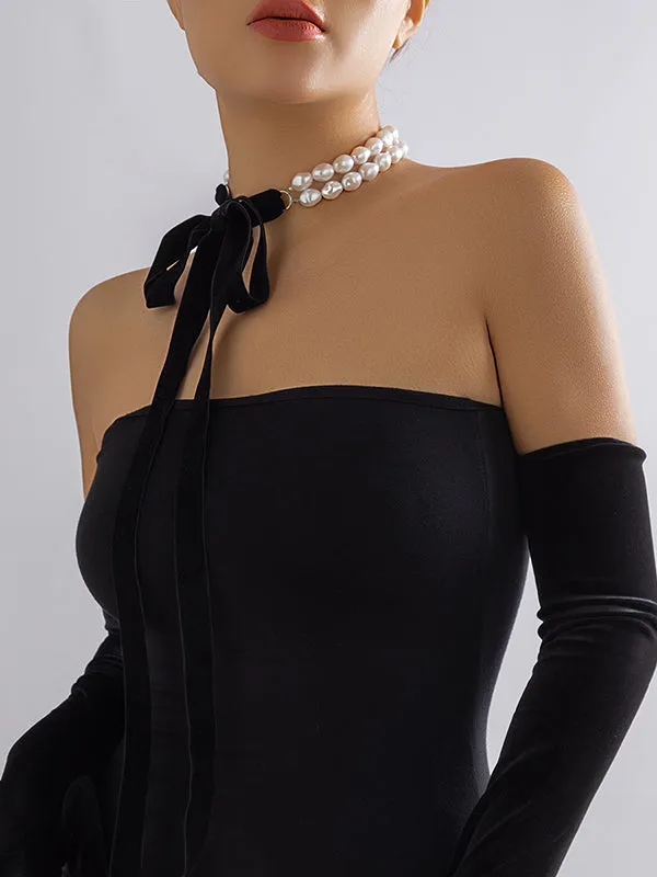 Bowknot Handmade Tied Necklaces Accessories Bracelet Accessories