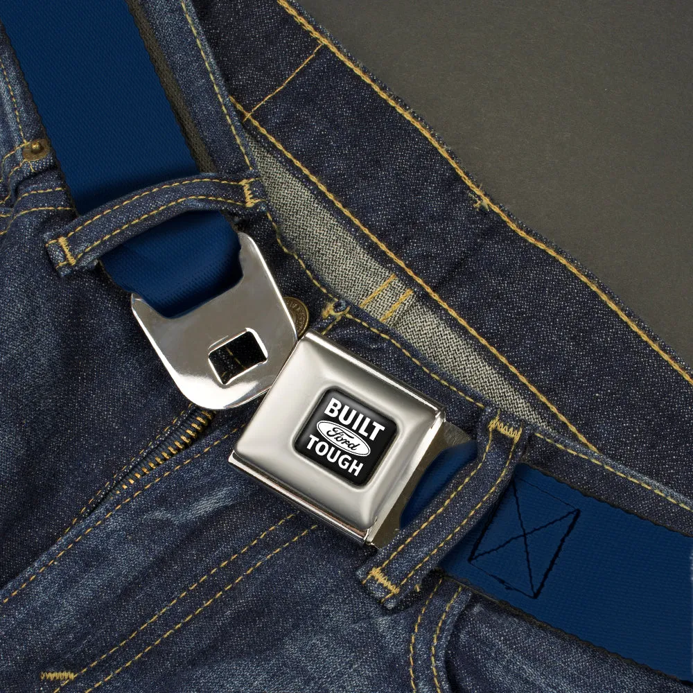 Built Ford Tough Seatbelt Belt - Navy Webbing