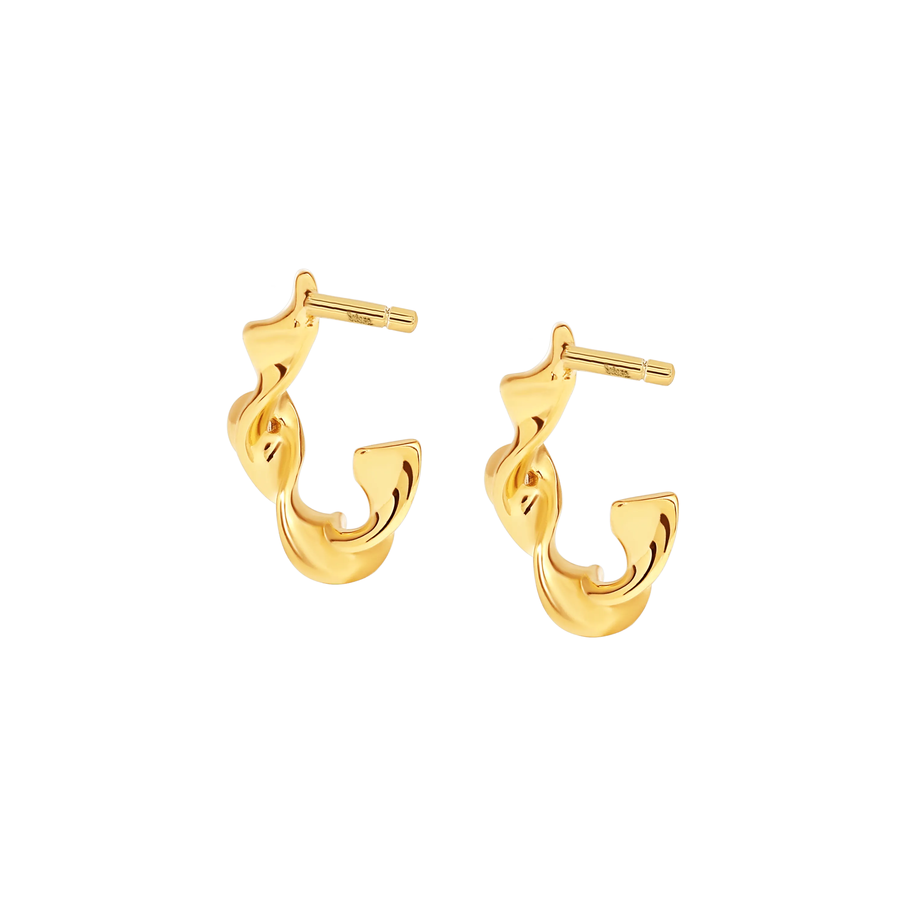 Ceiba open hoop earrings