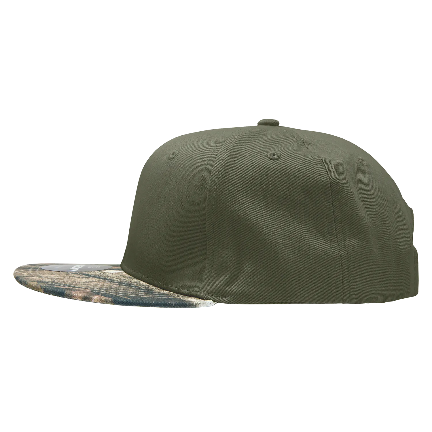 Decky 1047 Digital Camo Snapback Hat, 6 Panel Camouflage Flat Bill Cap - CASE Pricing