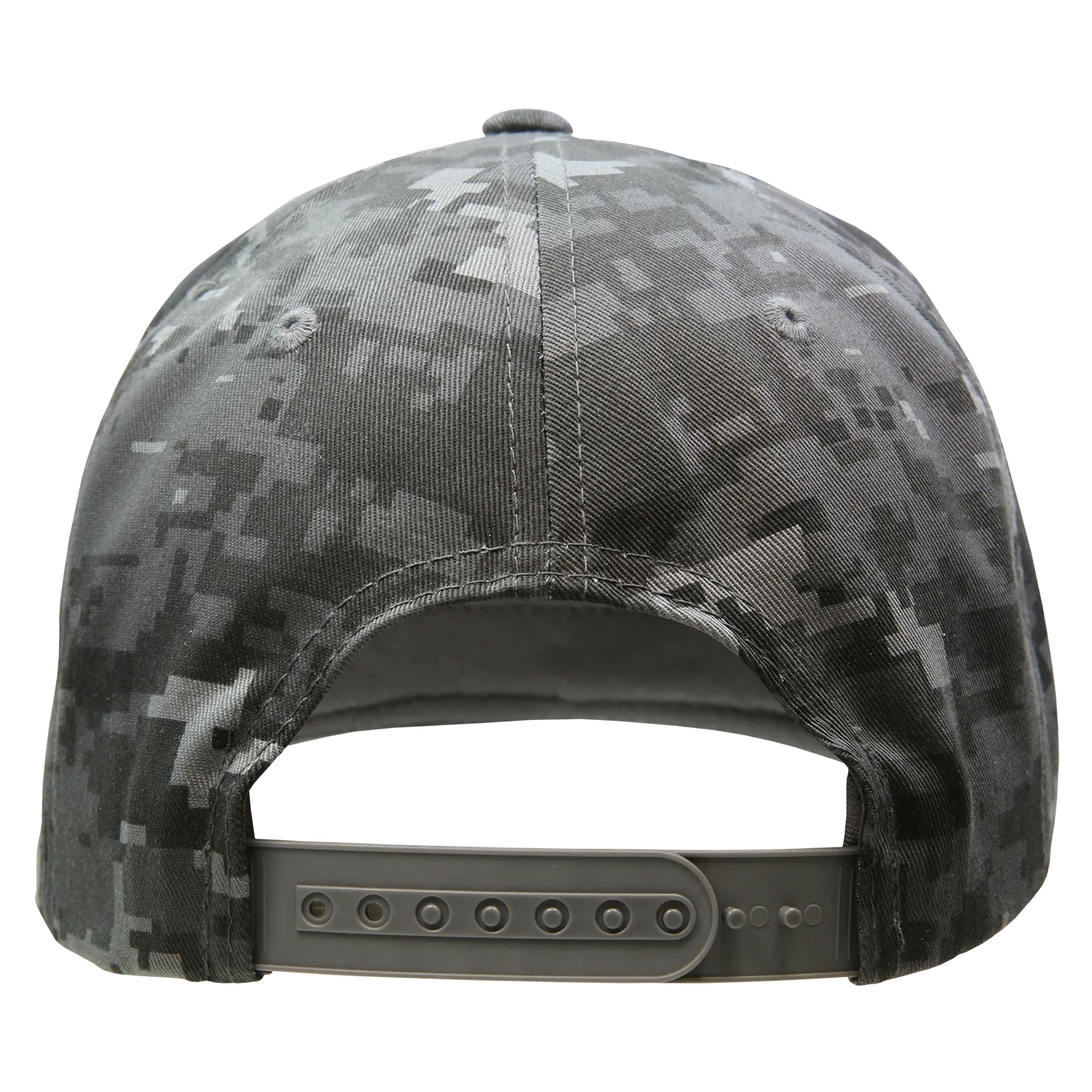 Decky 1047 Digital Camo Snapback Hat, 6 Panel Camouflage Flat Bill Cap - CASE Pricing