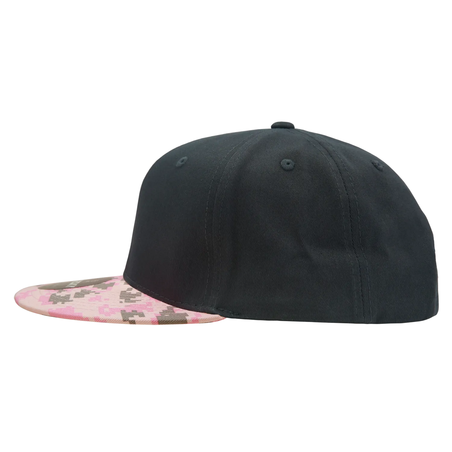 Decky 1047 Digital Camo Snapback Hat, 6 Panel Camouflage Flat Bill Cap - CASE Pricing