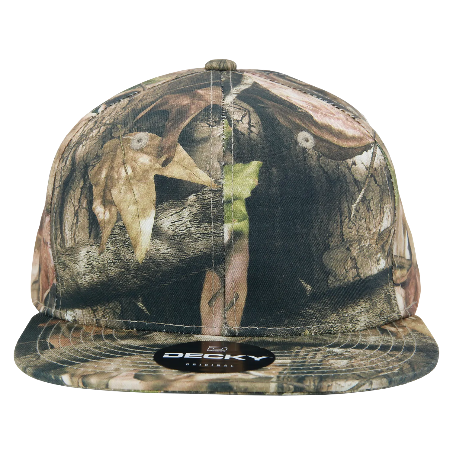 Decky 1047 Digital Camo Snapback Hat, 6 Panel Camouflage Flat Bill Cap - CASE Pricing