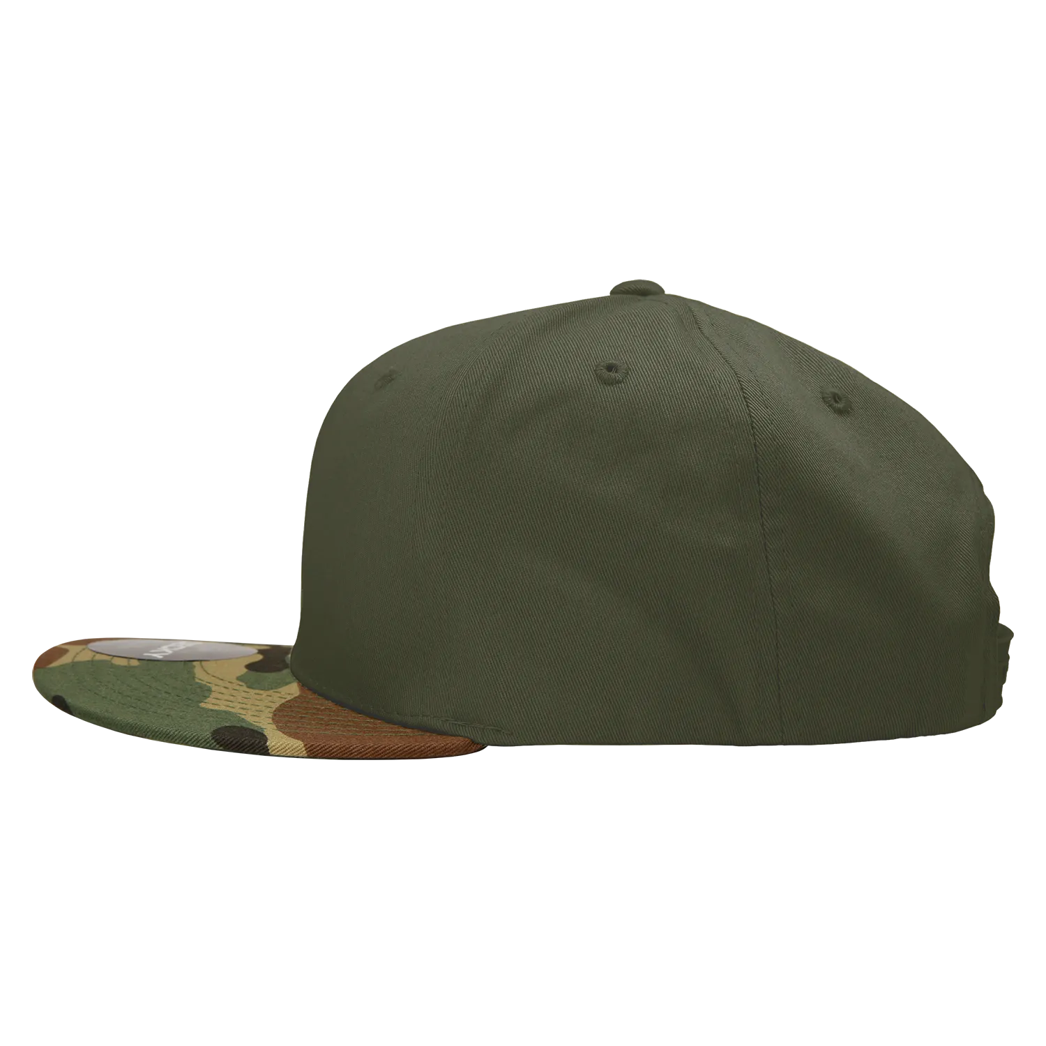 Decky 1047 Digital Camo Snapback Hat, 6 Panel Camouflage Flat Bill Cap - CASE Pricing