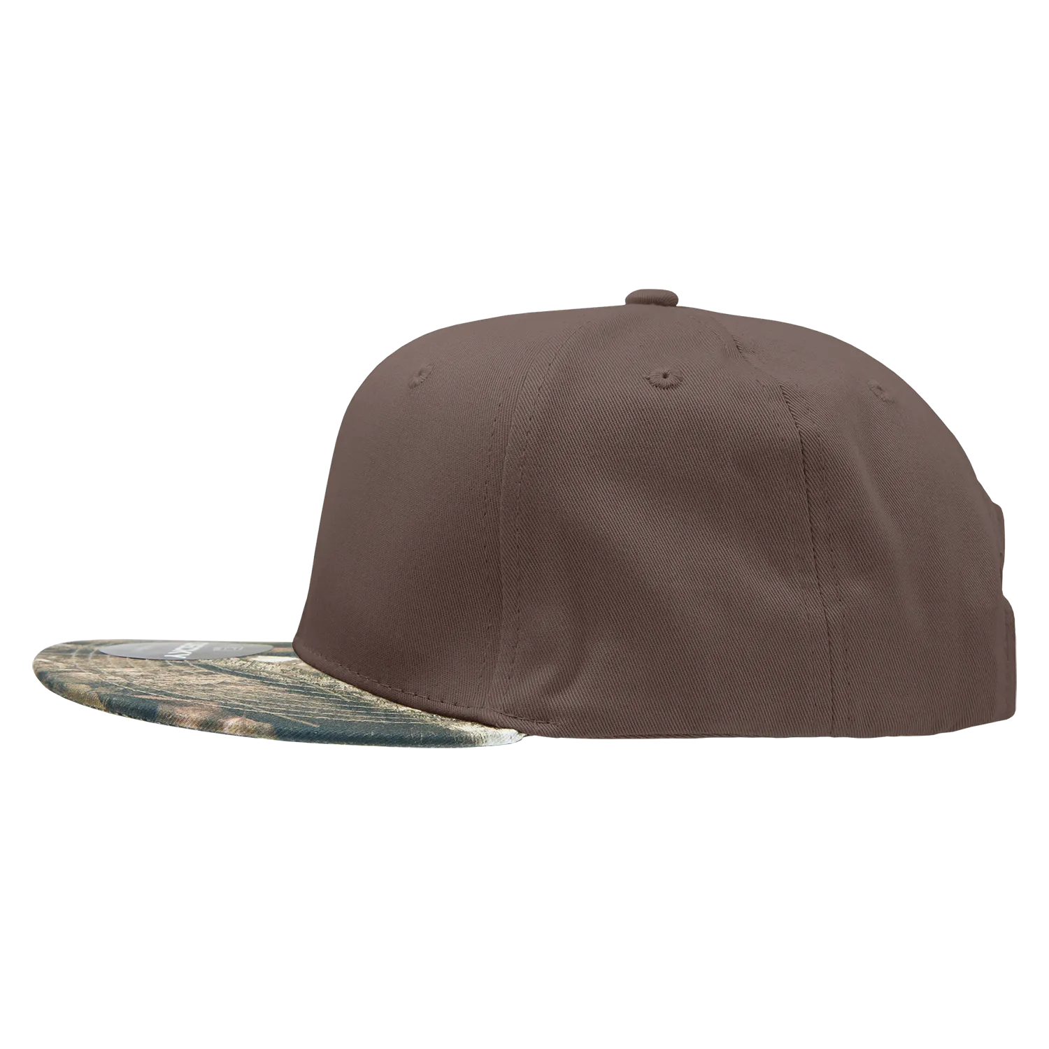 Decky 1047 Digital Camo Snapback Hat, 6 Panel Camouflage Flat Bill Cap - CASE Pricing