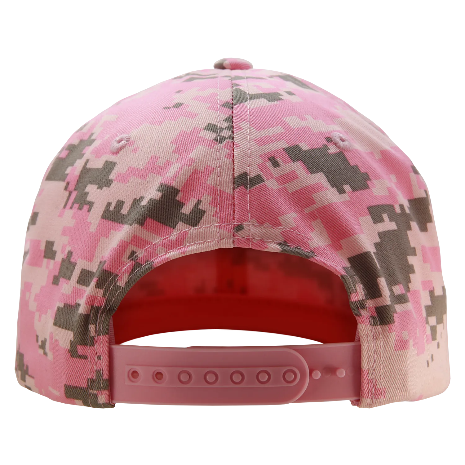 Decky 1047 Digital Camo Snapback Hat, 6 Panel Camouflage Flat Bill Cap - CASE Pricing