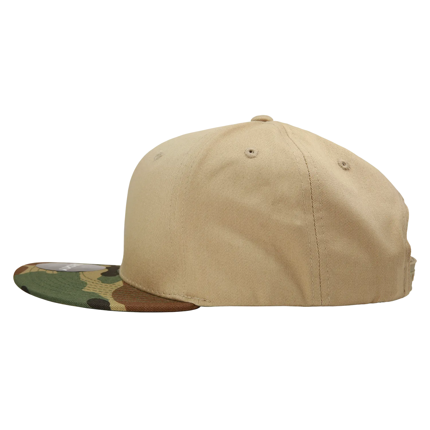 Decky 1047 Digital Camo Snapback Hat, 6 Panel Camouflage Flat Bill Cap - CASE Pricing