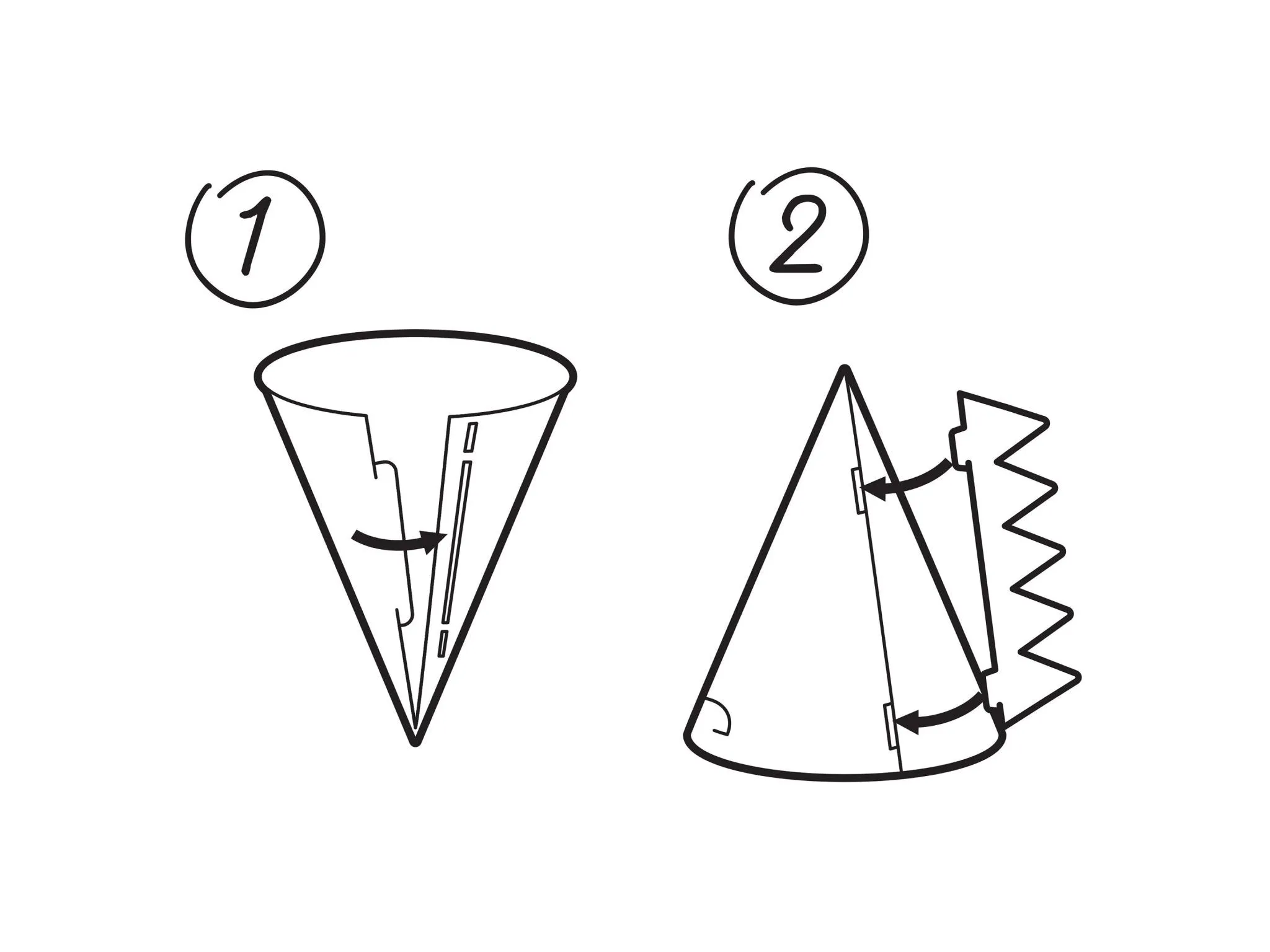 Dinosaur Scales Party Hats