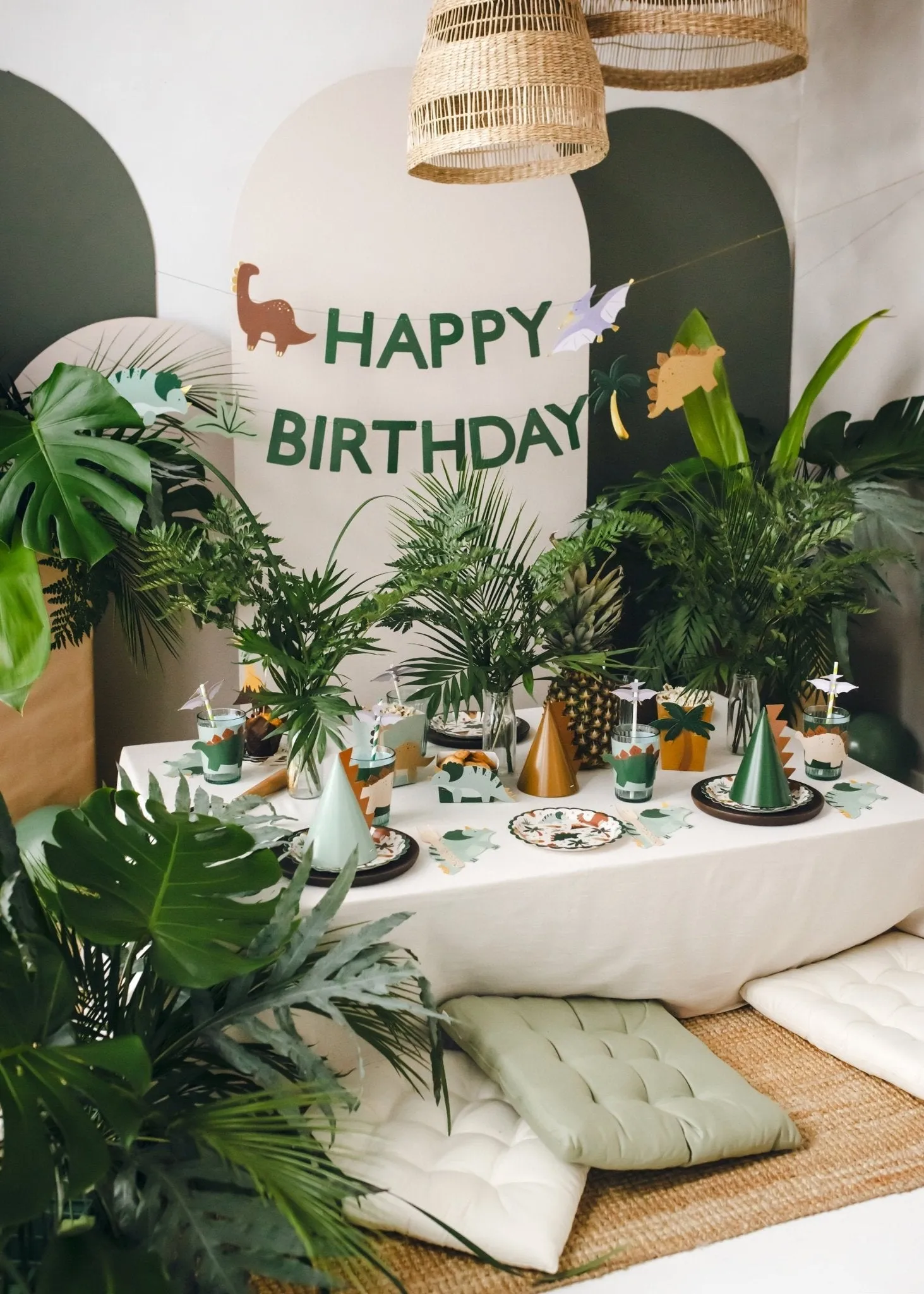 Dinosaur Scales Party Hats