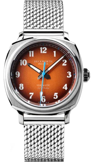 Duckworth Prestex Verimatic Orange Fume Mesh Bracelet