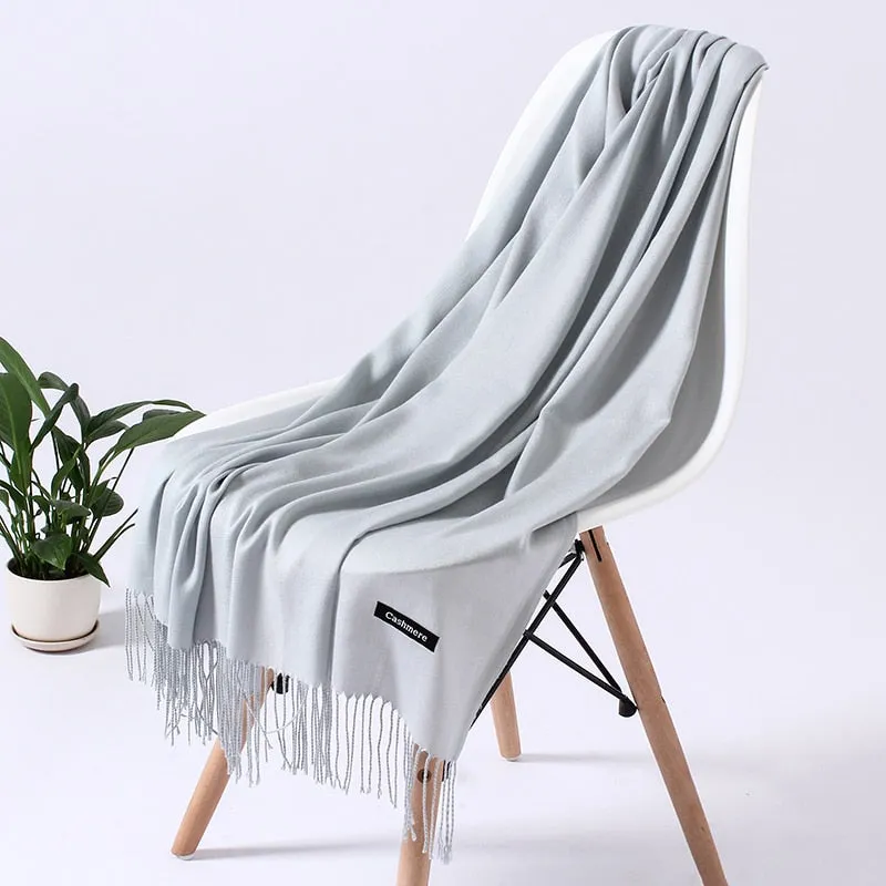 Fashion Solid Color  Women Scarf