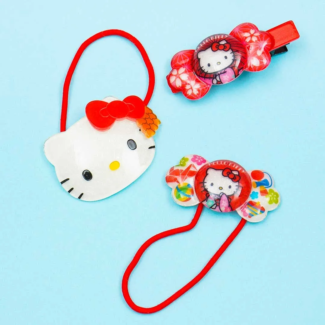 Hello Kitty Sakura Hair Accessory Set