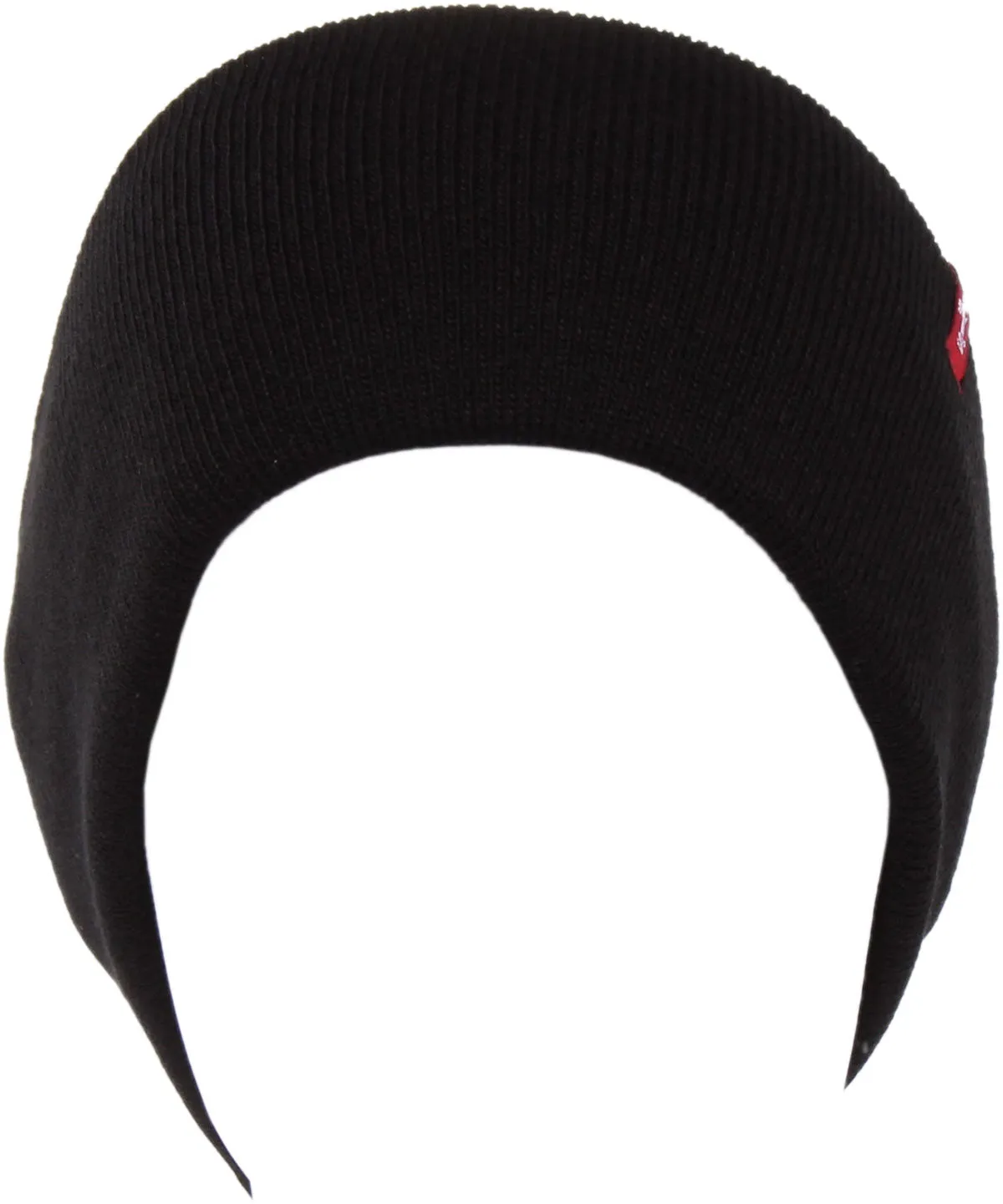 Levi's Sloughy Red In Black Beanie