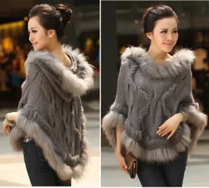 Luxury Women's Genuine Real Fur pullovers