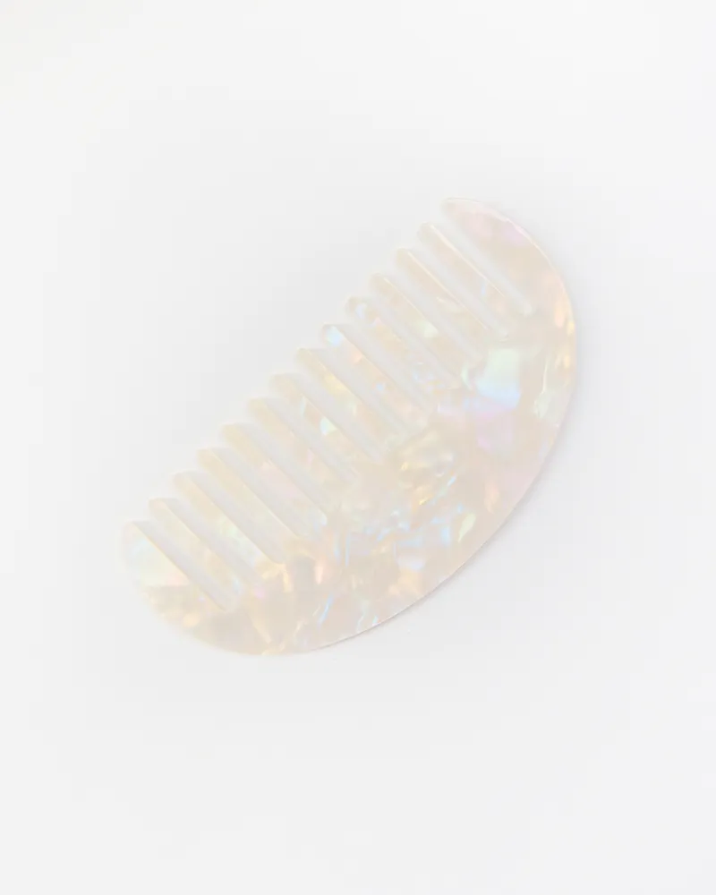Marble U-Shaped Comb