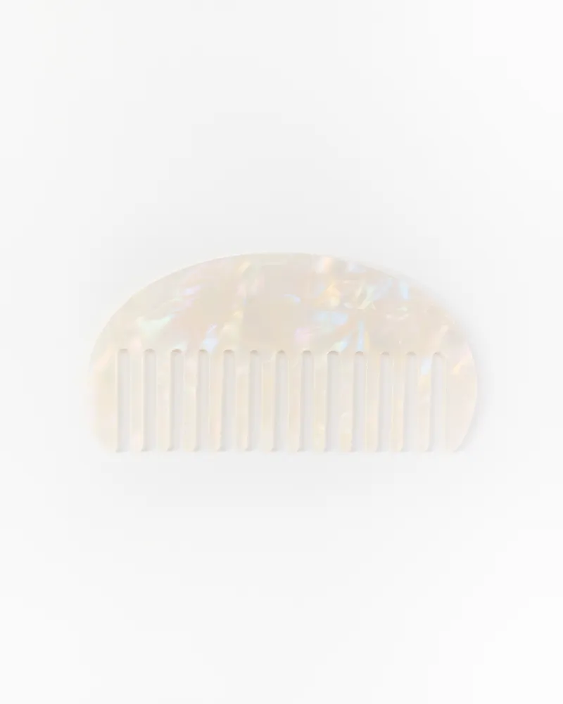 Marble U-Shaped Comb