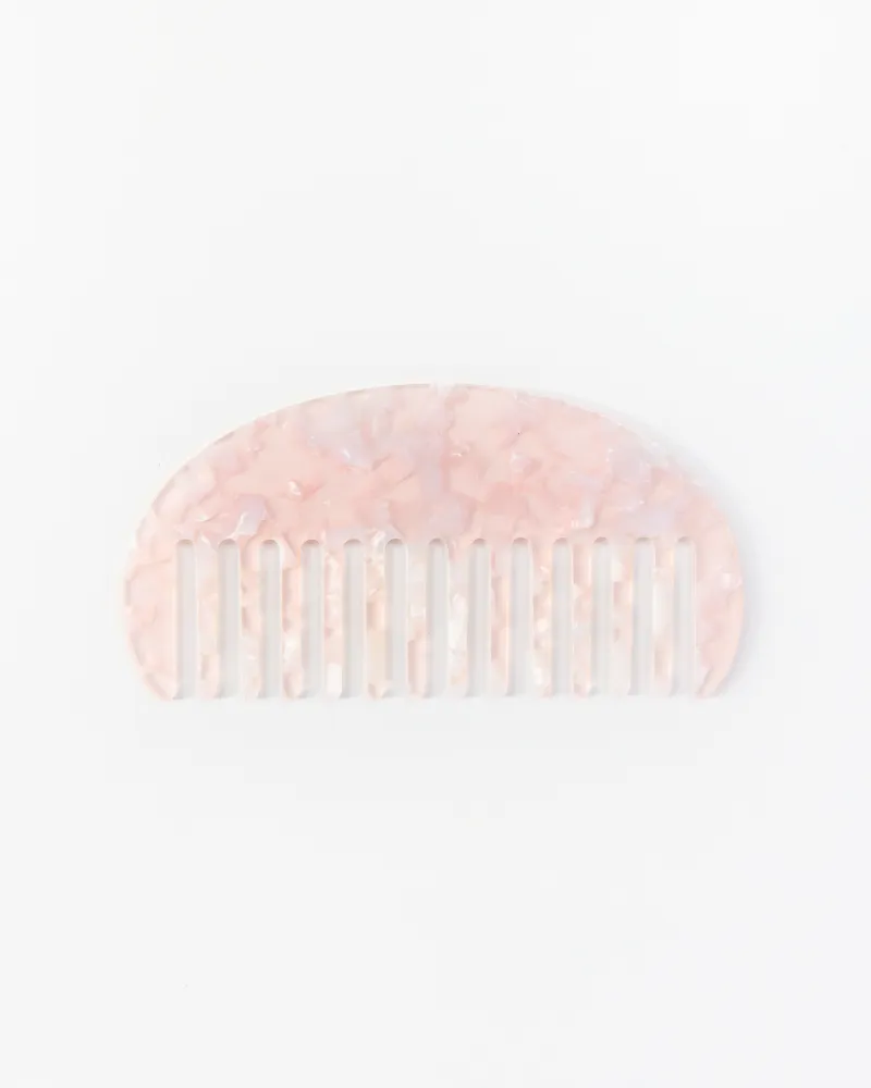 Marble U-Shaped Comb