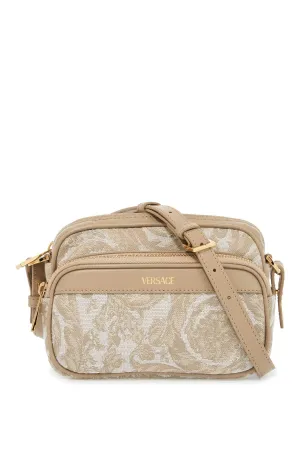 Men's Baroque Messenger Bag in Beige | 10128561A09321