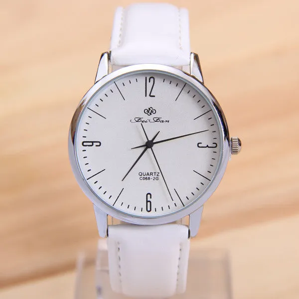 Men's watches Gentleman Wristwatch Fashion Women quartz watches Electronic New Men Casual watches