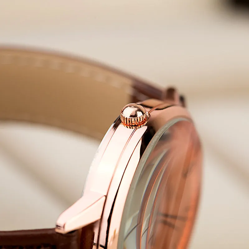 Men's watches Gentleman Wristwatch Fashion Women quartz watches Electronic New Men Casual watches