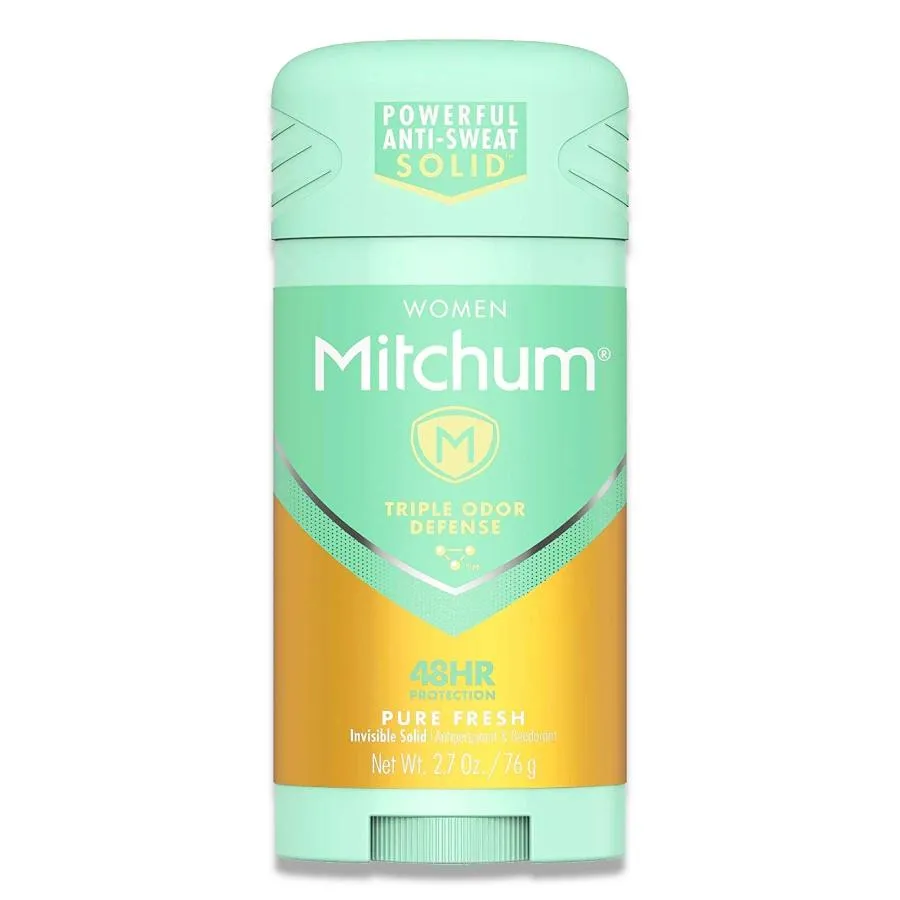 Mitchum - Triple Odor Defense Deodorant Women, Solid Pure Fresh -  2.7 oz - 120 Pack