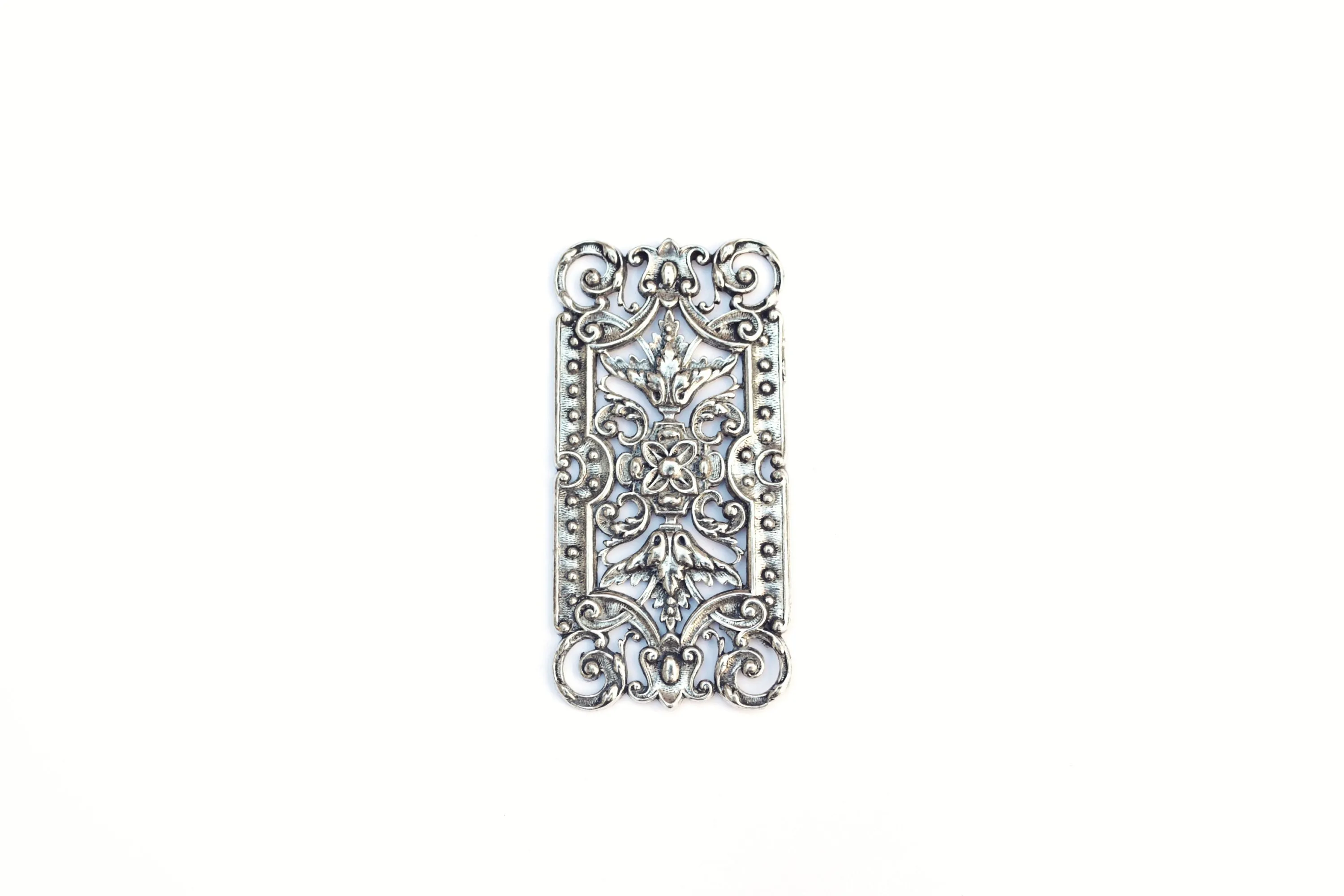 Ornate Statement Component, Britannium, Pewter Jewelry Component, Jewelry Making, Jewelry Making Component, Jewelry Supply,Statement Jewelry