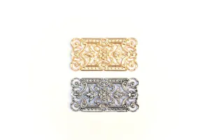 Ornate Statement Component, Britannium, Pewter Jewelry Component, Jewelry Making, Jewelry Making Component, Jewelry Supply,Statement Jewelry