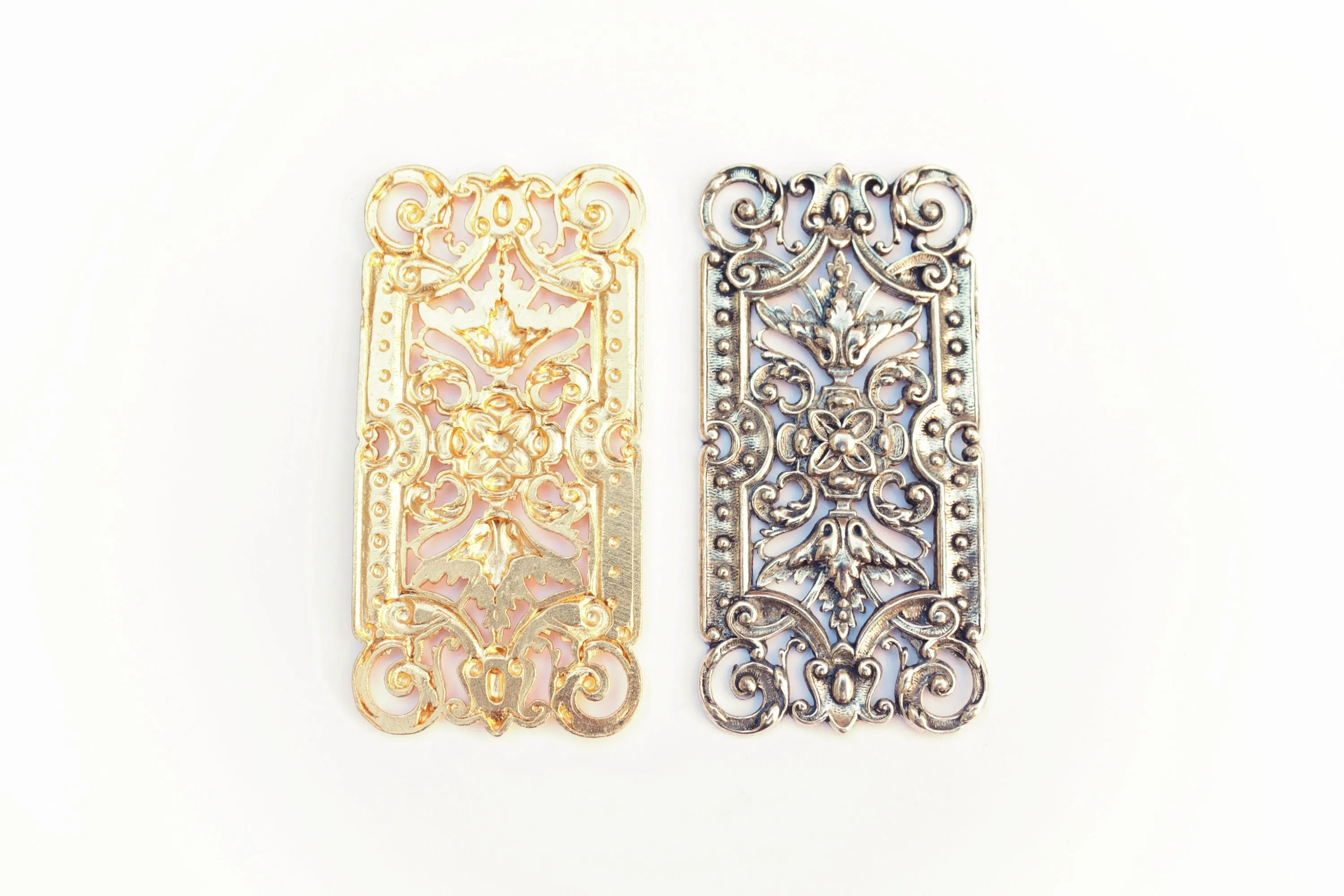 Ornate Statement Component, Britannium, Pewter Jewelry Component, Jewelry Making, Jewelry Making Component, Jewelry Supply,Statement Jewelry