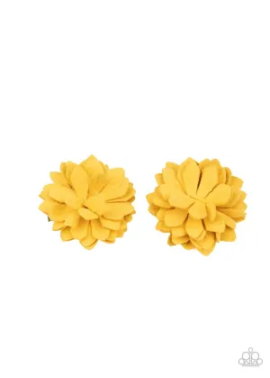 Paparazzi Hair Accessories ~ Summery Salutations - Yellow