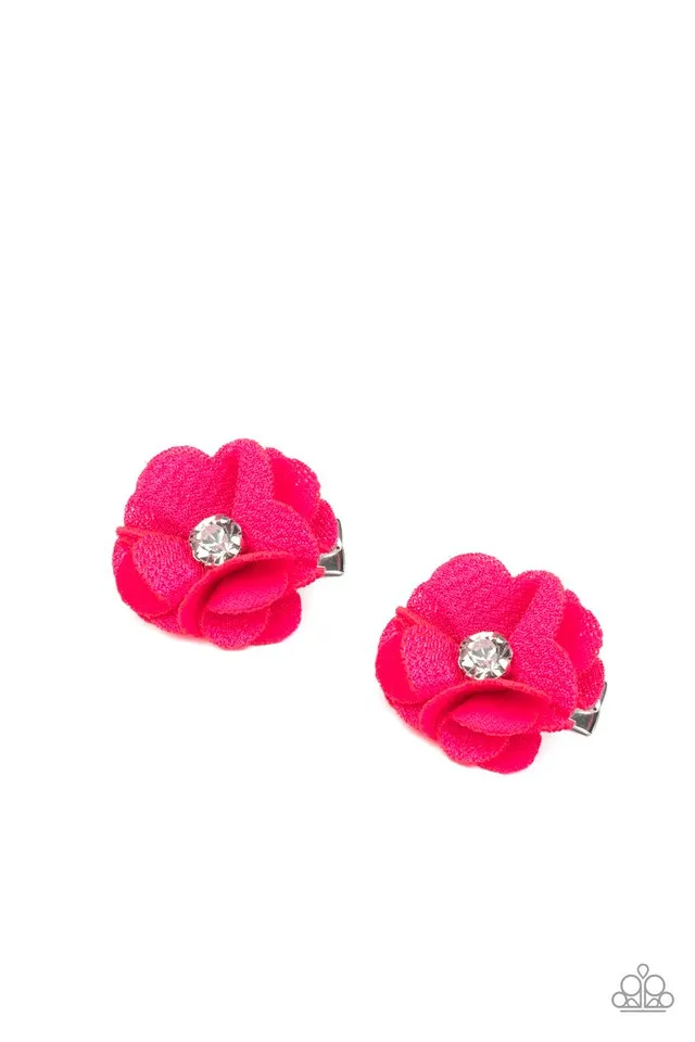 Paparazzi Hair Accessories ~ Watch Me Bloom - Pink