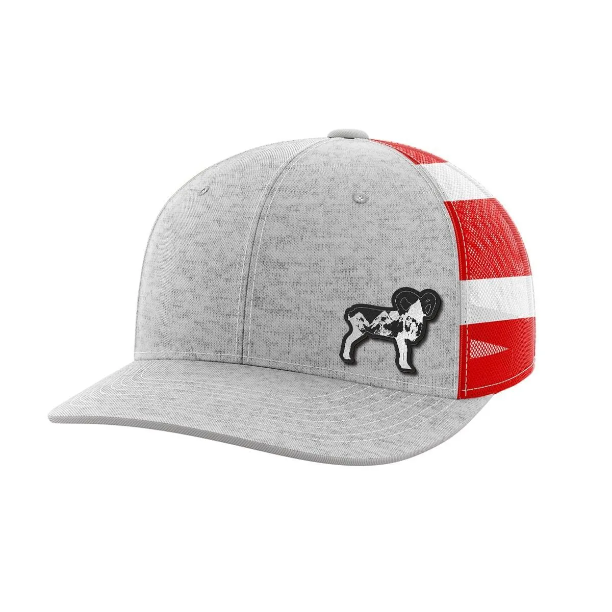 Ram Black Patch Hat
