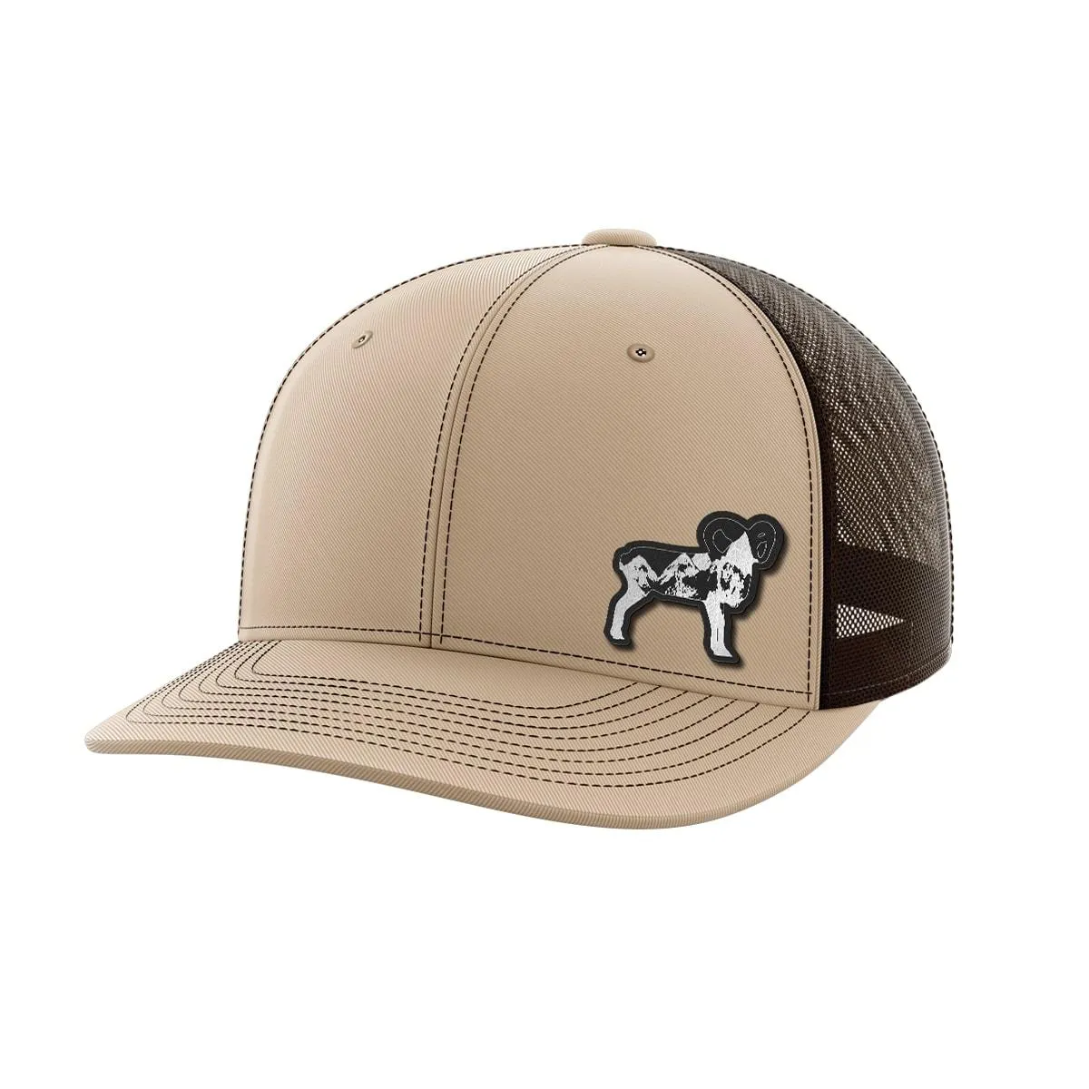 Ram Black Patch Hat