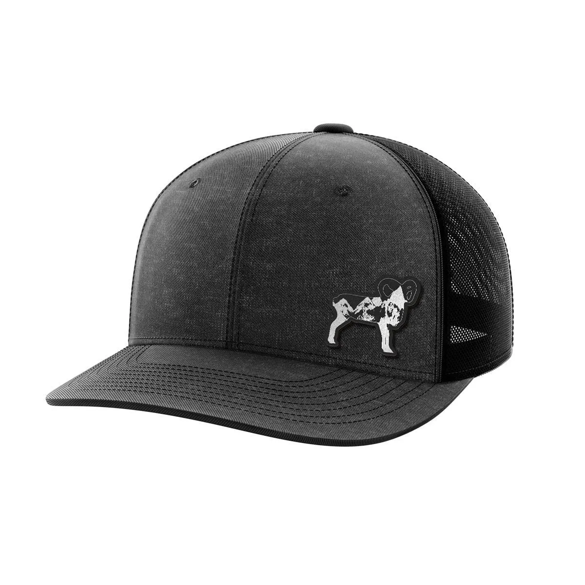 Ram Black Patch Hat