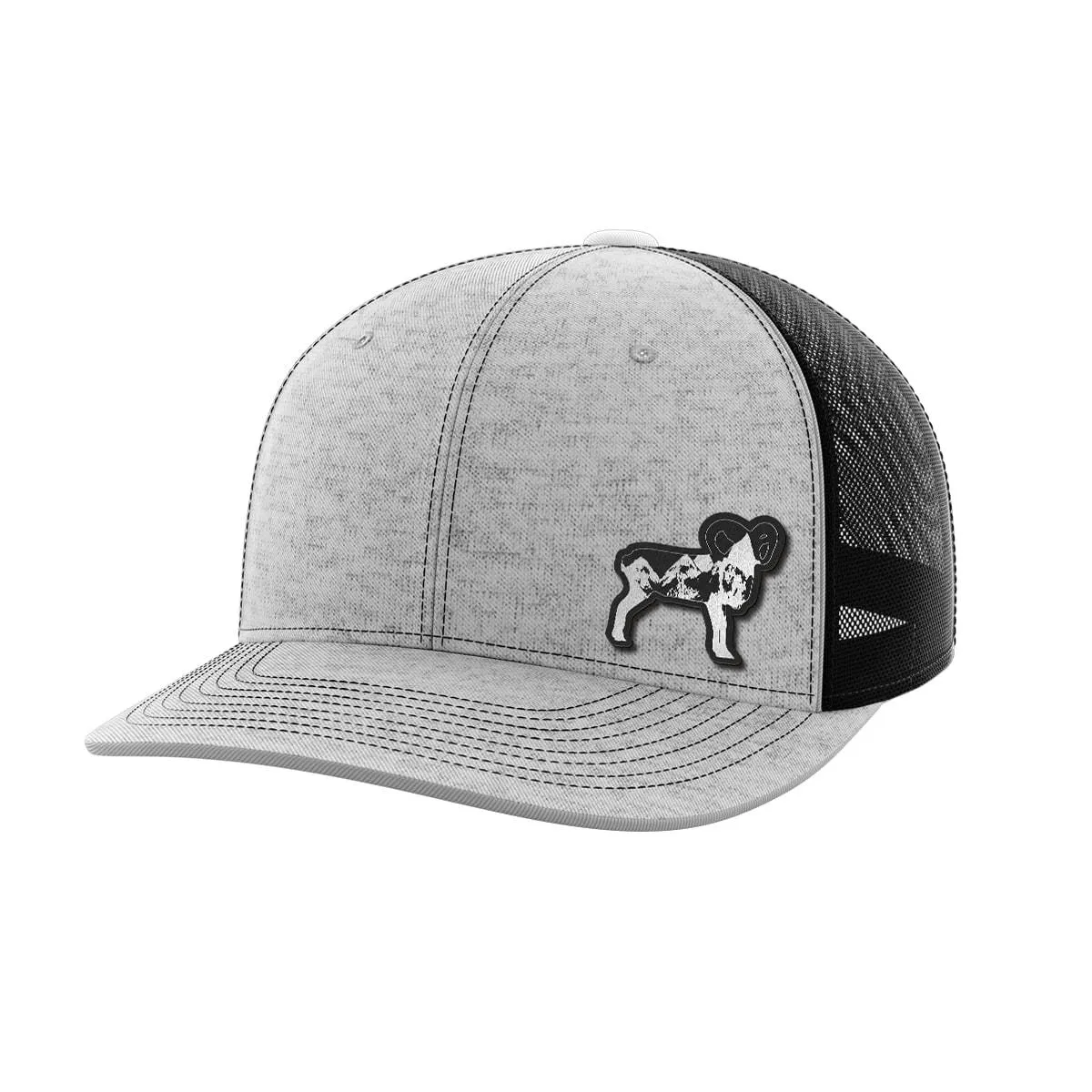 Ram Black Patch Hat