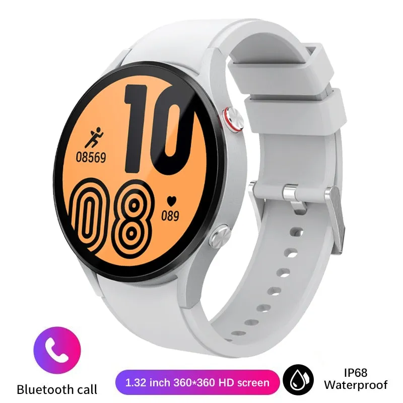 Smart Watch Men 1.32&#39;&#39; IPS Display Voice Calling 24H Health Monitor 240  Watch Faces 70  Sports Modes Watch For Galaxy Watch 4