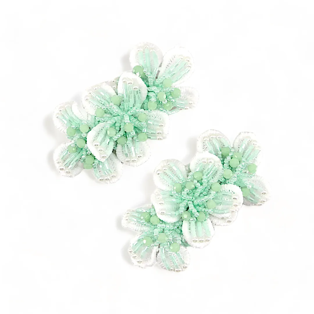 The Carys Girls Flower Clip Set
