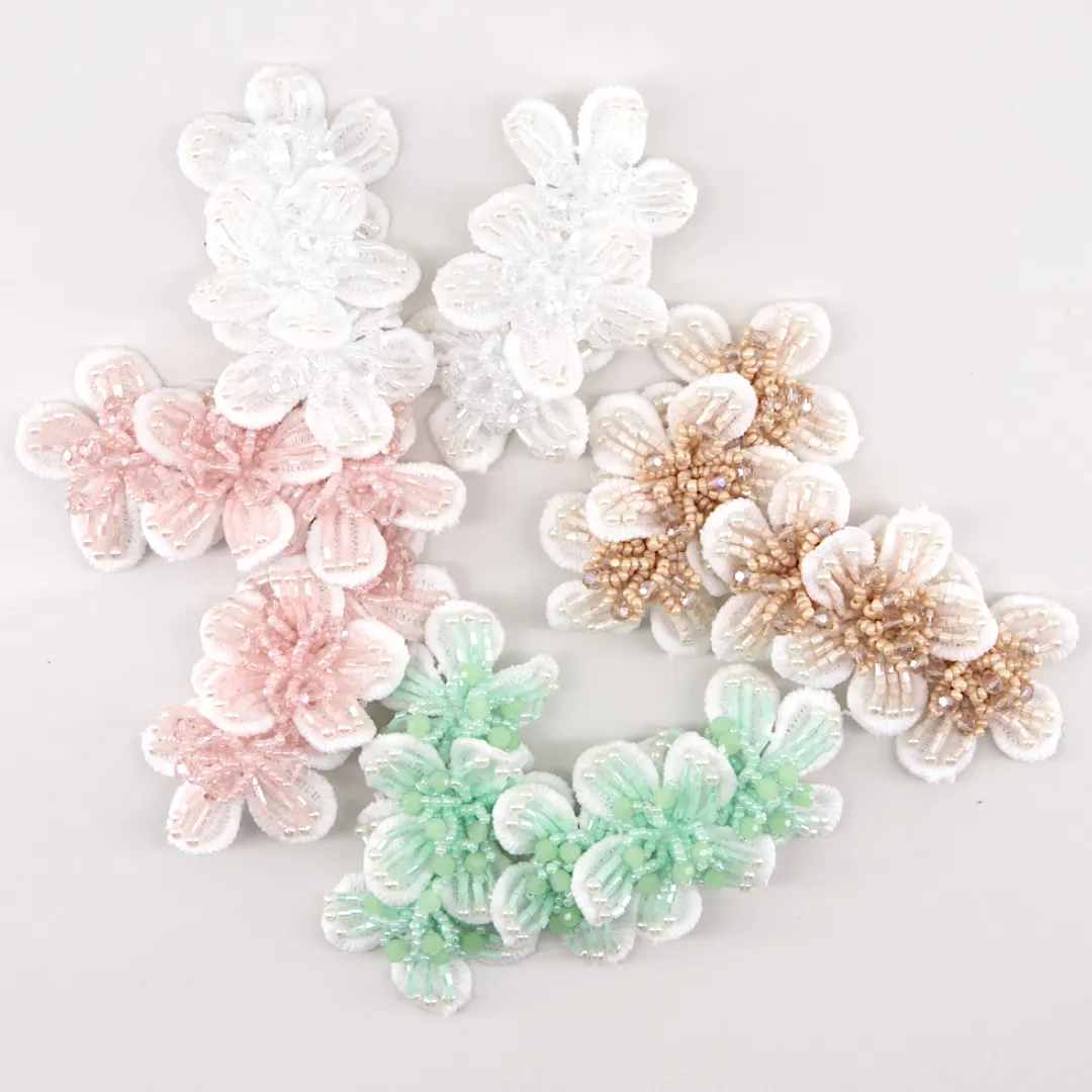 The Carys Girls Flower Clip Set