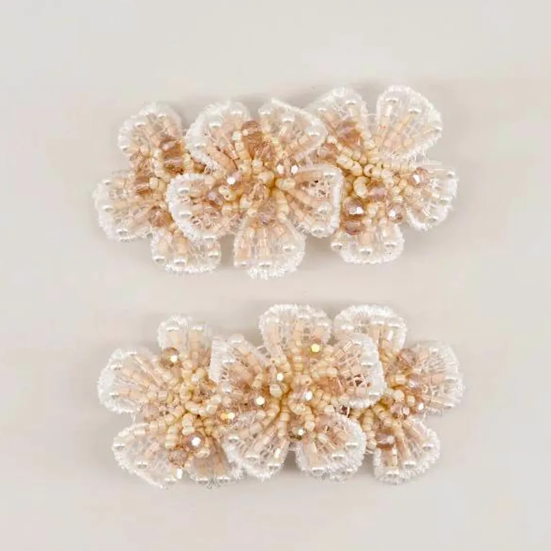 The Luxury Cary's Flower Hair Clip Set