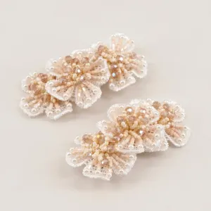 The Luxury Cary's Flower Hair Clip Set