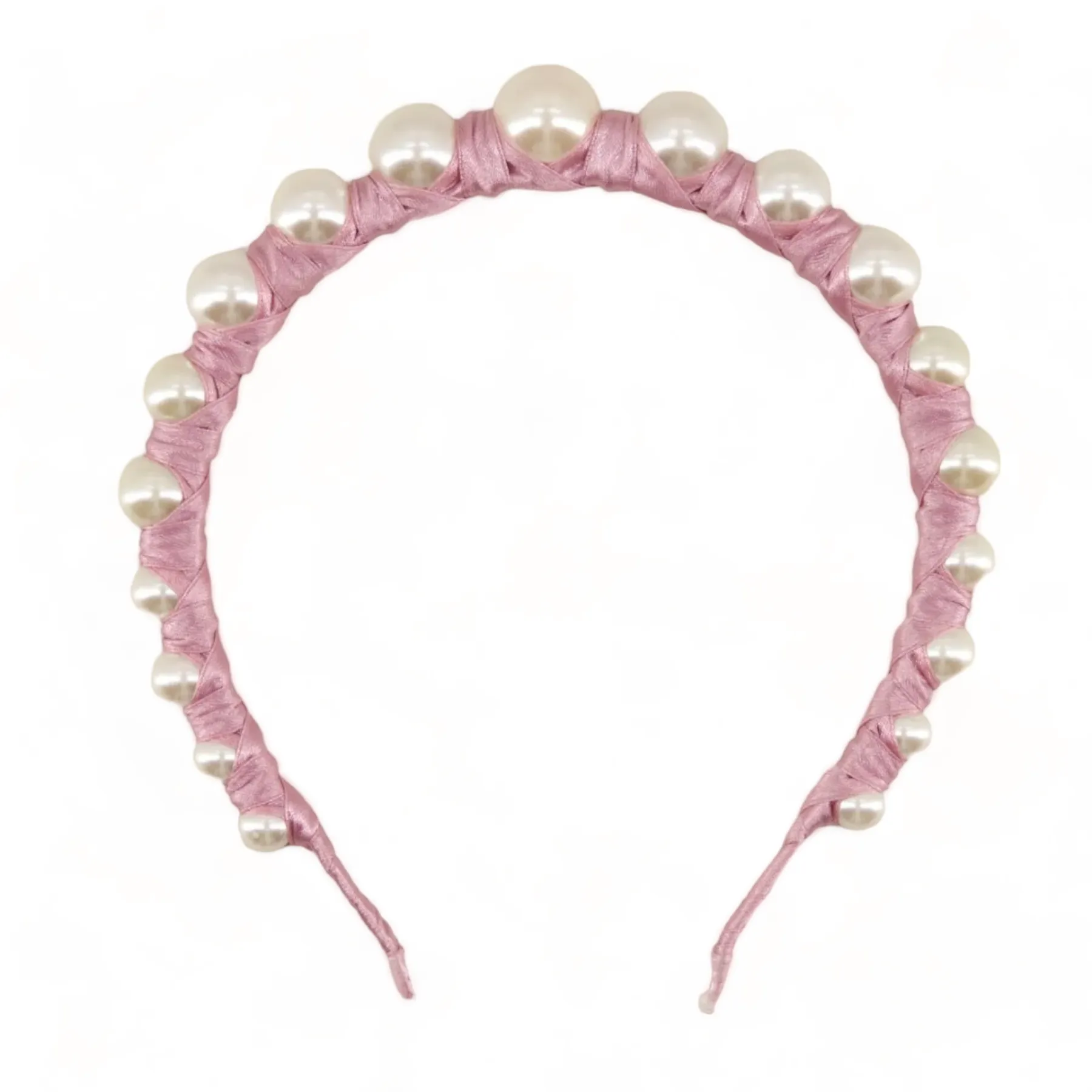 The Vida Pearl Girls Crown Headband