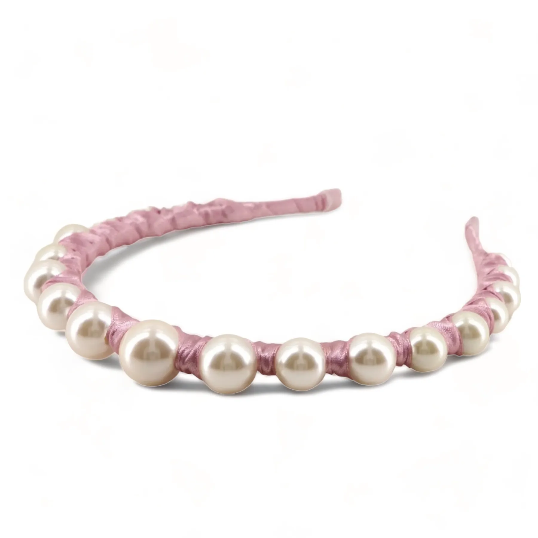 The Vida Pearl Girls Crown Headband