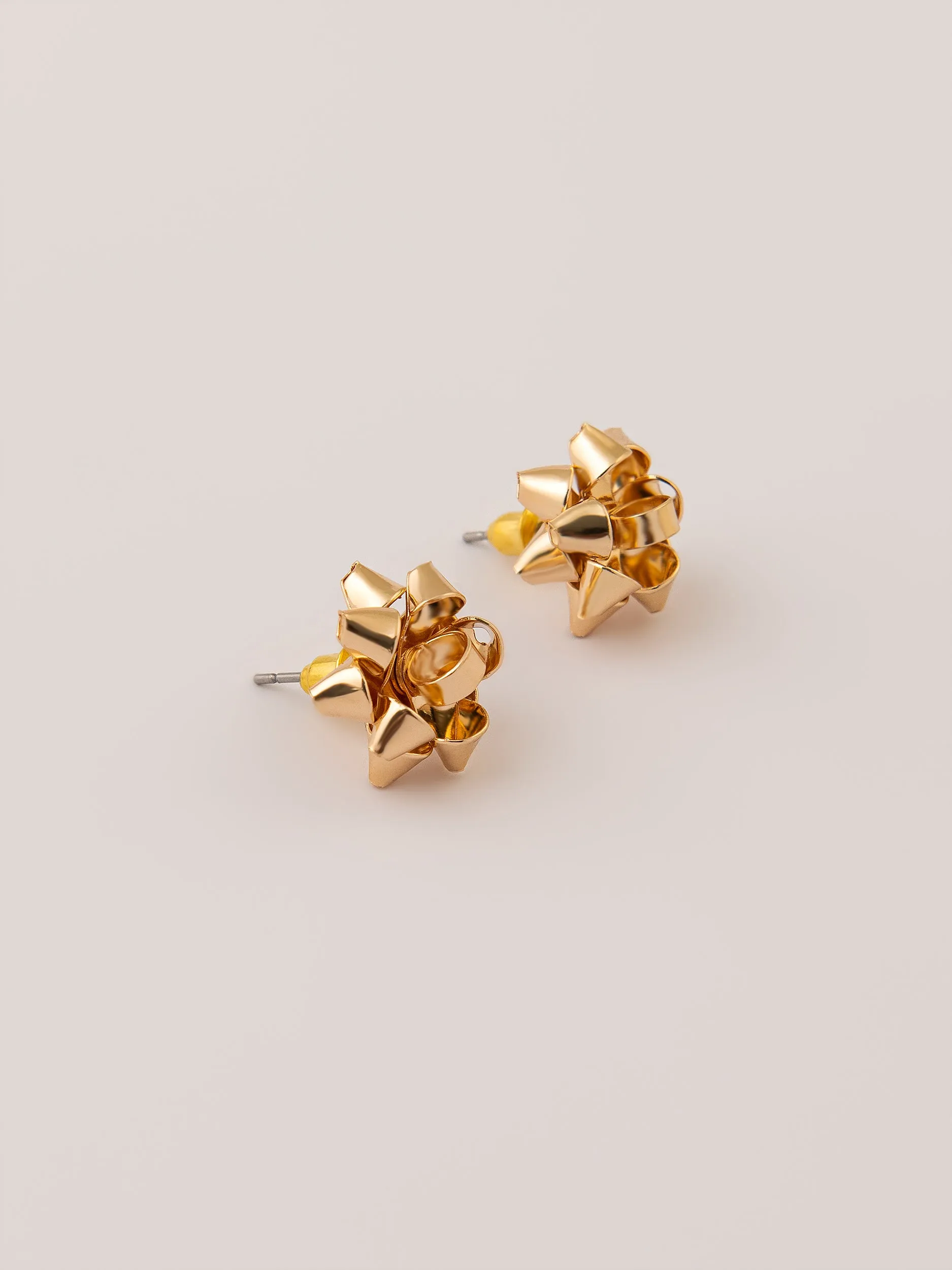 Vintage Gold Earrings Set
