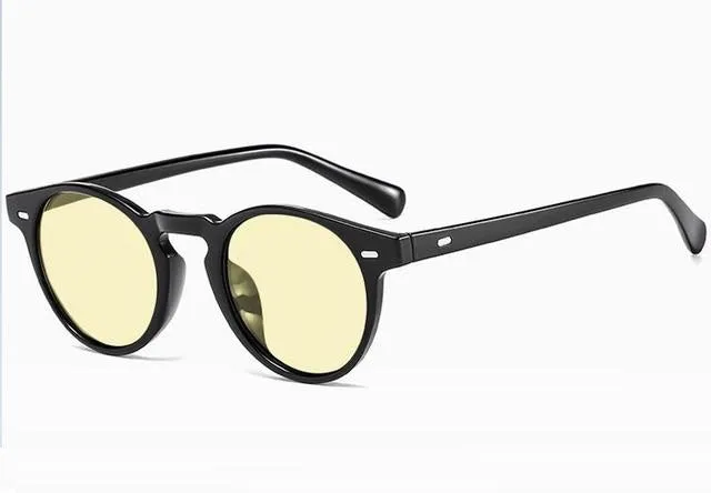 West Louis™ Round UV400 Brand Vintage Sunglasses